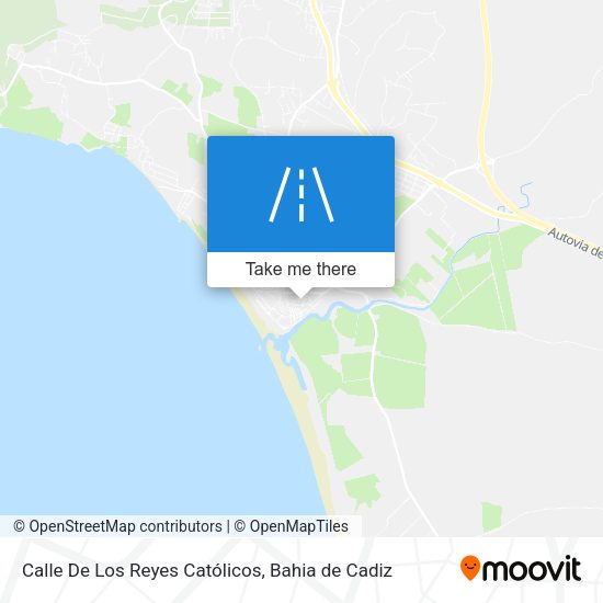 Calle De Los Reyes Católicos map