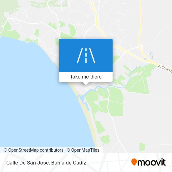 Calle De San Jose map