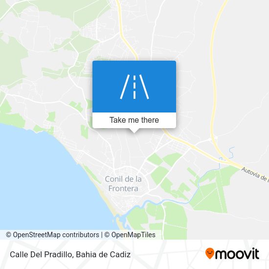 Calle Del Pradillo map
