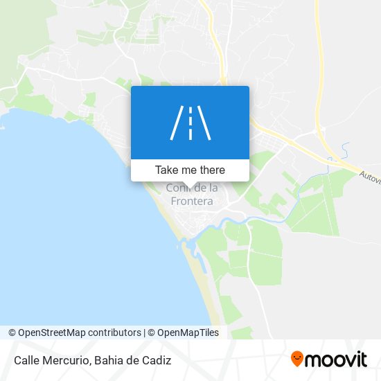 mapa Calle Mercurio