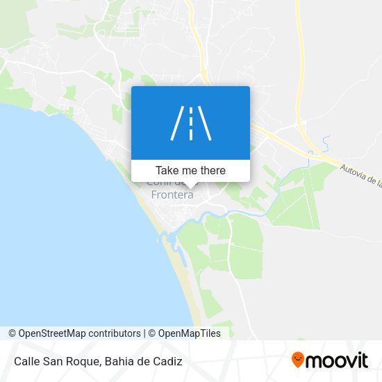 Calle San Roque map