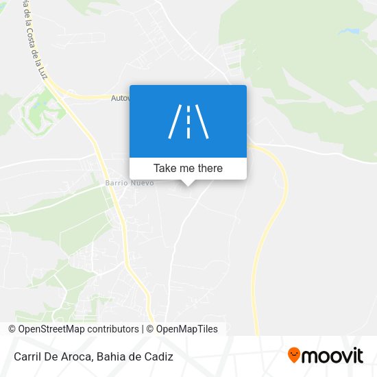 Carril De Aroca map