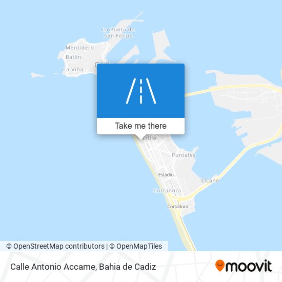 Calle Antonio Accame map