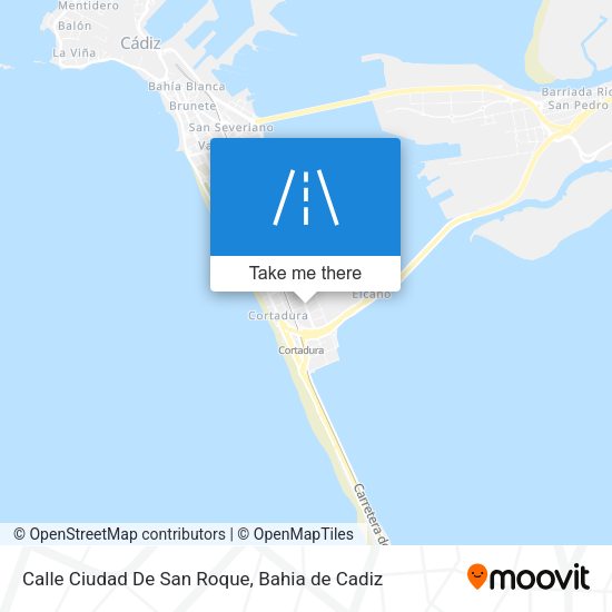 Calle Ciudad De San Roque map