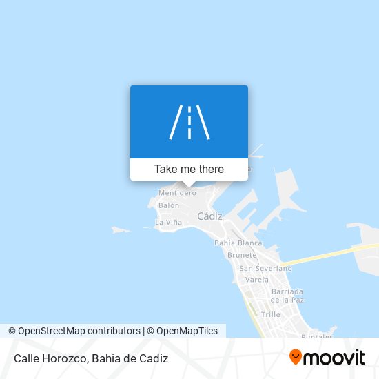 mapa Calle Horozco