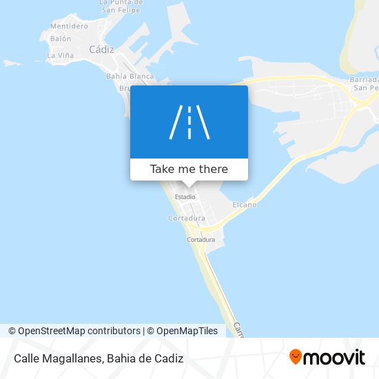 Calle Magallanes map