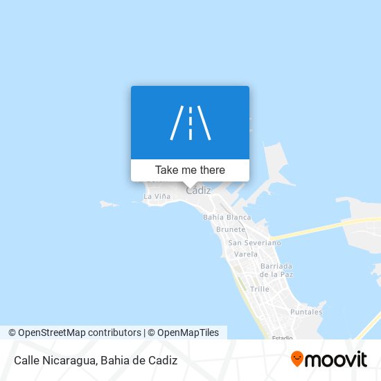 mapa Calle Nicaragua