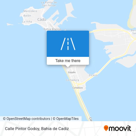Calle Pintor Godoy map