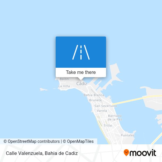 Calle Valenzuela map