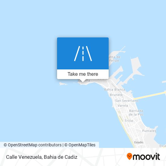 Calle Venezuela map