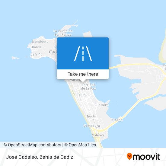 José Cadalso map