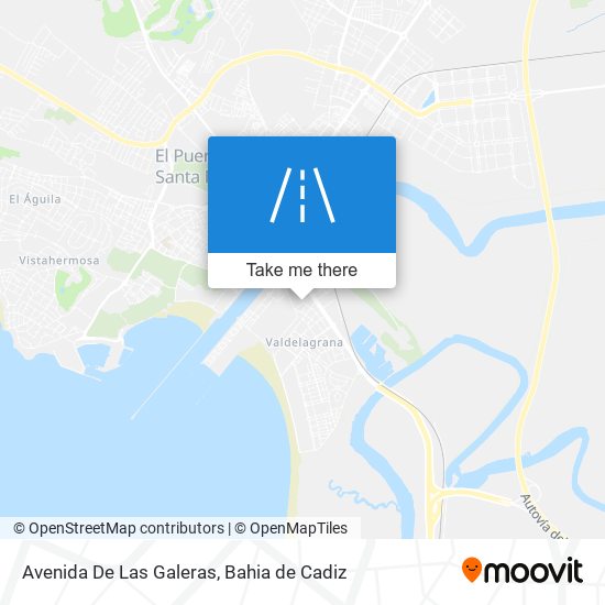 mapa Avenida De Las Galeras