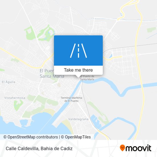 Calle Caldevilla map