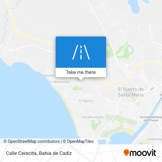 Calle Cerecita map