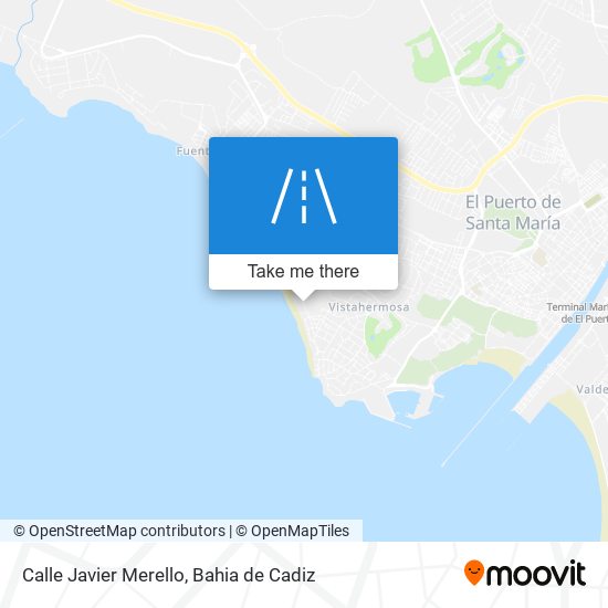 mapa Calle Javier Merello