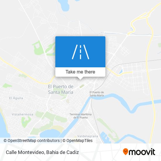 mapa Calle Montevideo