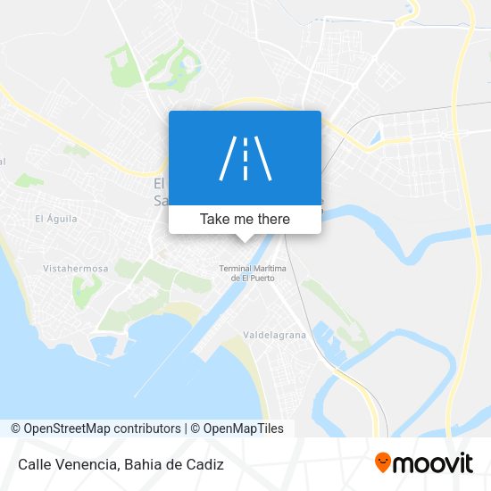 Calle Venencia map