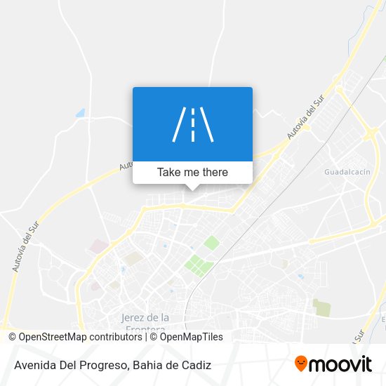 Avenida Del Progreso map