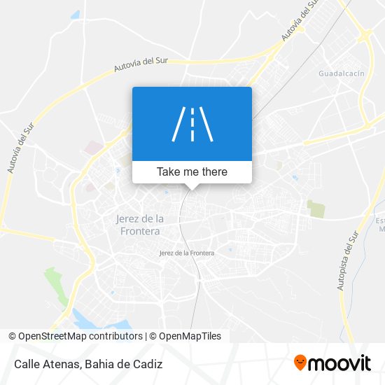 Calle Atenas map