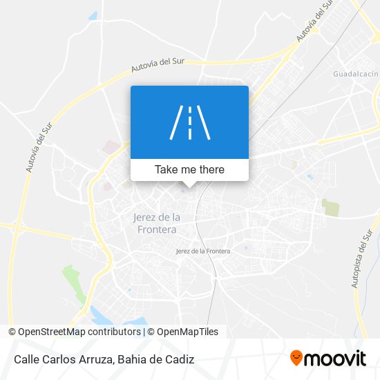 Calle Carlos Arruza map