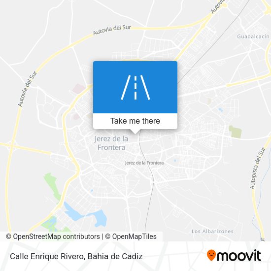 Calle Enrique Rivero map