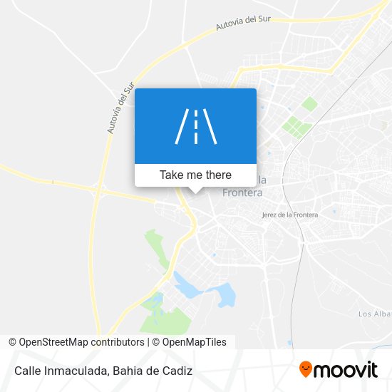 Calle Inmaculada map