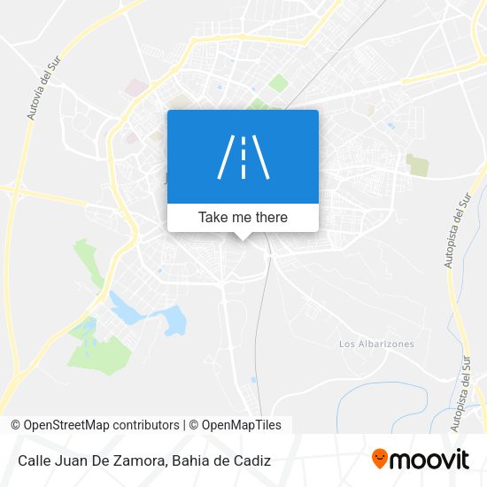 Calle Juan De Zamora map
