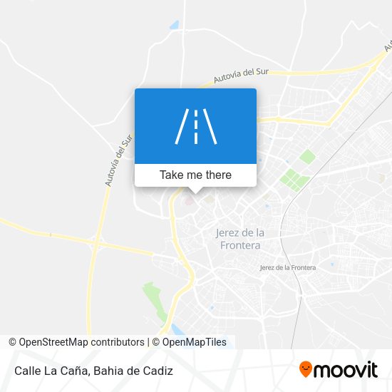 Calle La Caña map