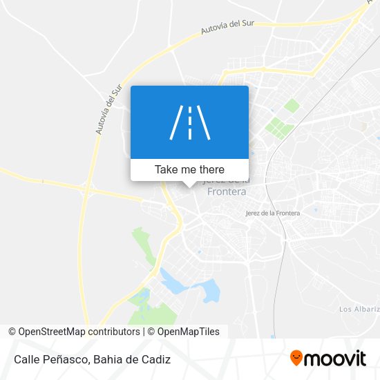 Calle Peñasco map