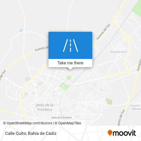 Calle Quito map