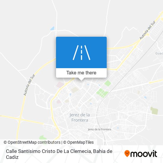 mapa Calle Santísimo Cristo De La Clemecia