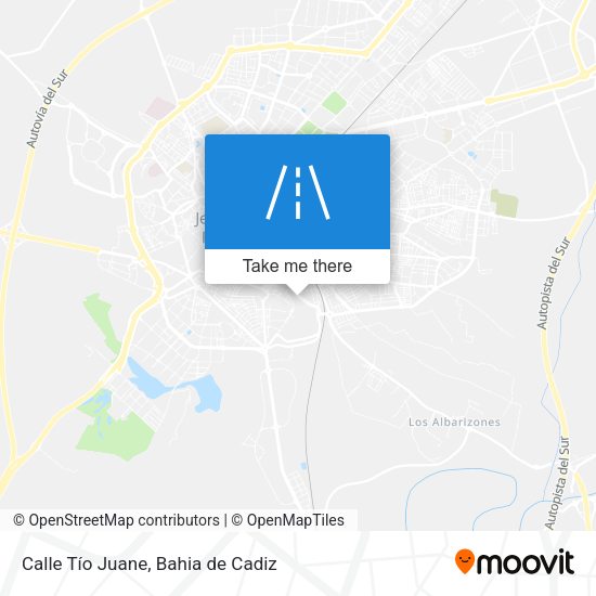 Calle Tío Juane map