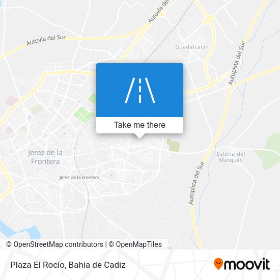 Plaza El Rocío map