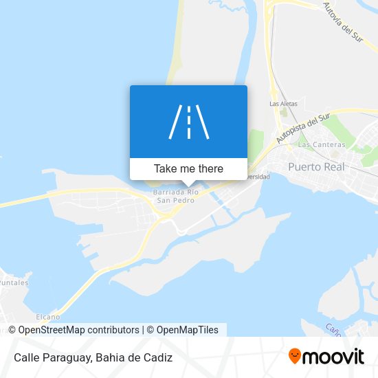 Calle Paraguay map