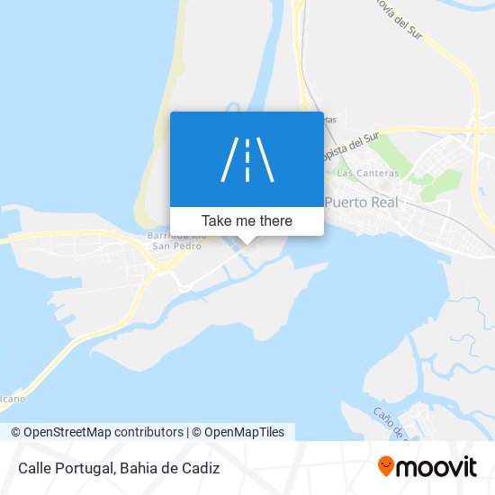 Calle Portugal map