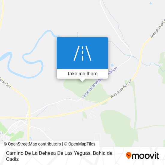 Camino De La Dehesa De Las Yeguas map