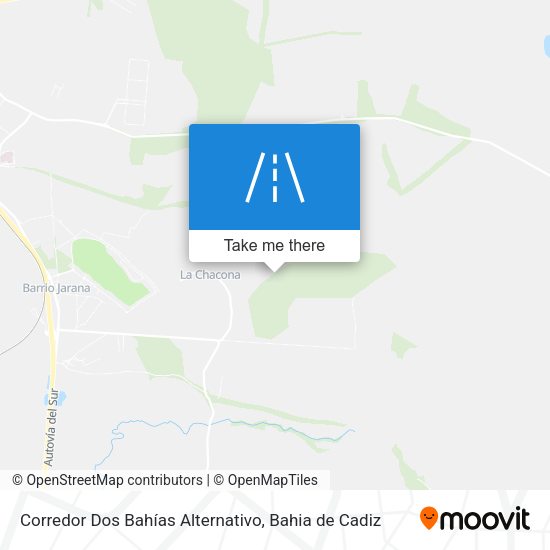 Corredor Dos Bahías Alternativo map
