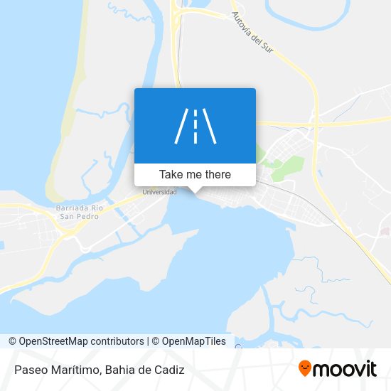 Paseo Marítimo map