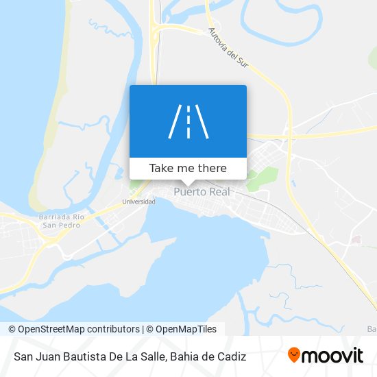 San Juan Bautista De La Salle map