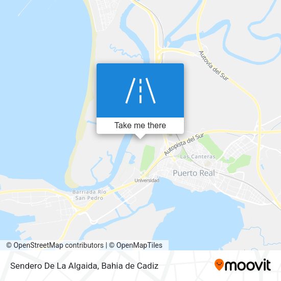 Sendero De La Algaida map