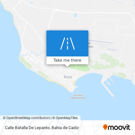 mapa Calle Batalla De Lepanto