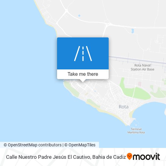 Calle Nuestro Padre Jesús El Cautivo map