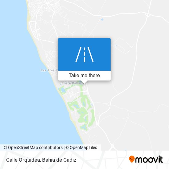Calle Orquidea map