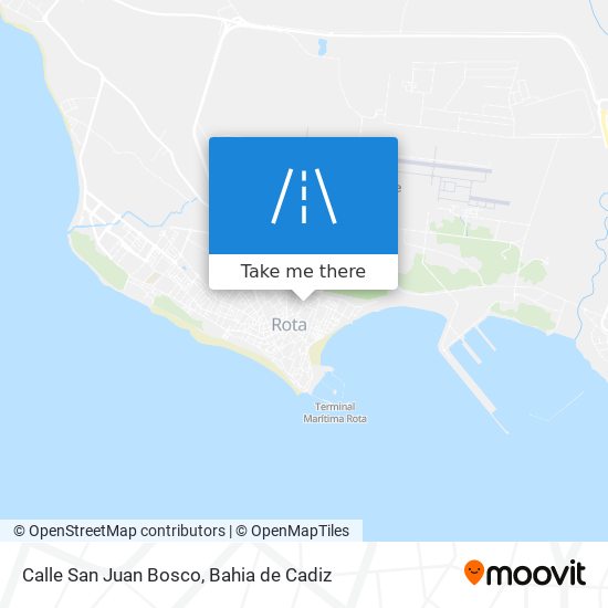 Calle San Juan Bosco map