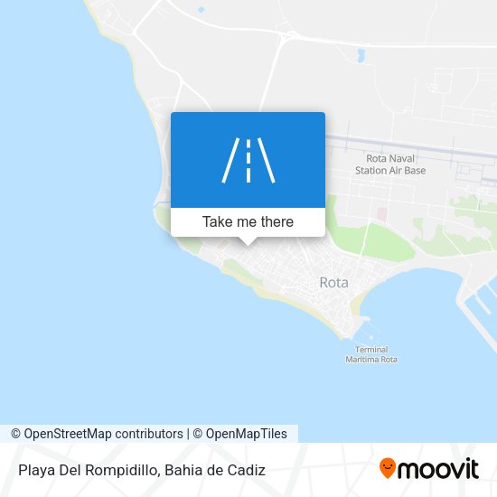 Playa Del Rompidillo map