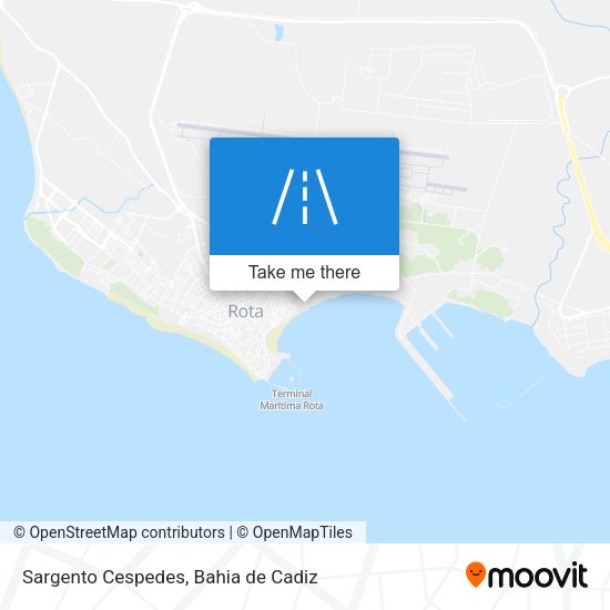 Sargento Cespedes map