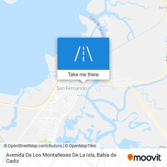 Avenida De Los Montañeses De La Isla map