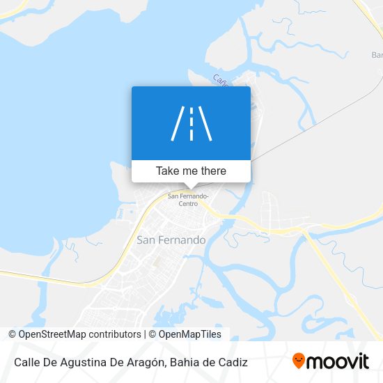Calle De Agustina De Aragón map