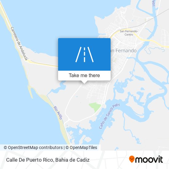 Calle De Puerto Rico map