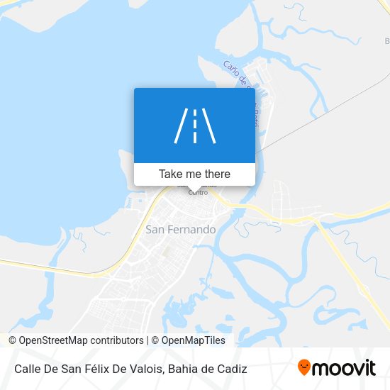 Calle De San Félix De Valois map